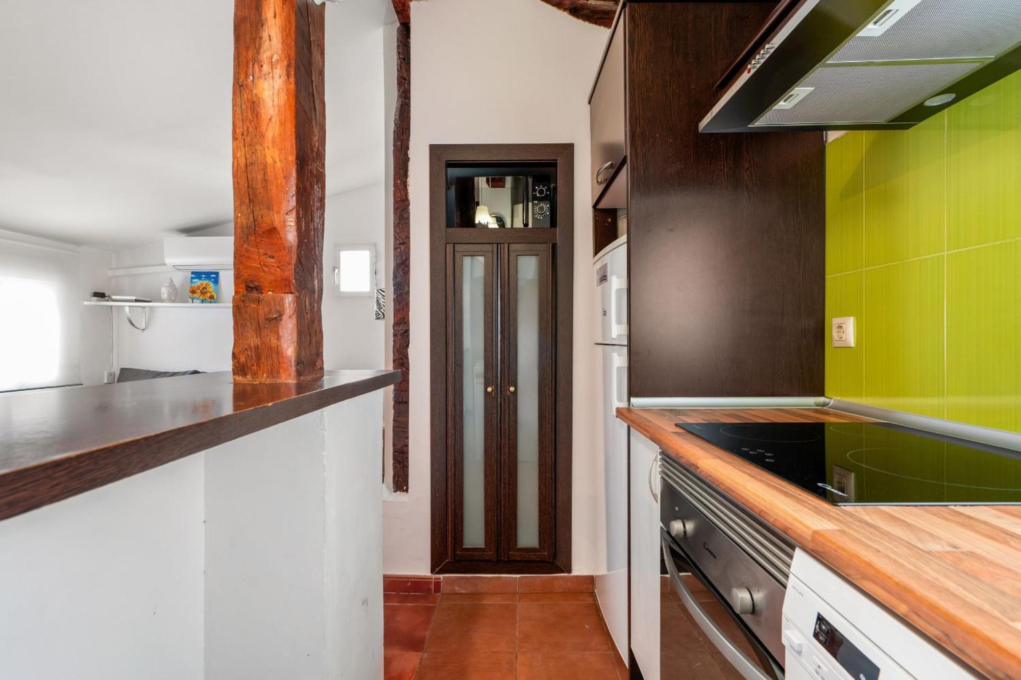Apartamento En La Gran Via Alquiler Temporal Madrid Exteriör bild